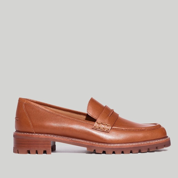 New MADEWELL The Corinne Lugsole Loafer in Dried Maple - Picture 2 of 9